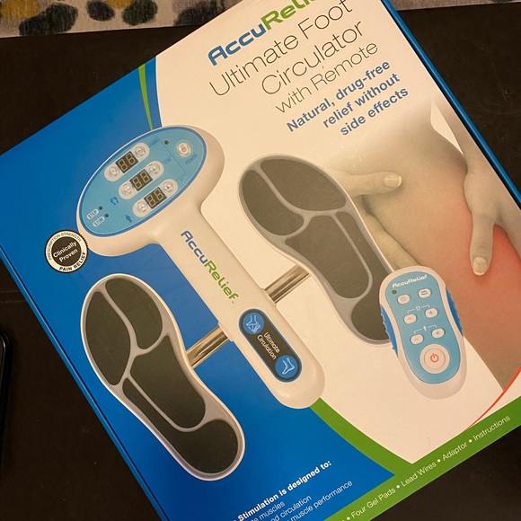 AccuRelief Ultimate Foot Circulator Muscle Stimulation EMS by Carex - Picture 2 of 6